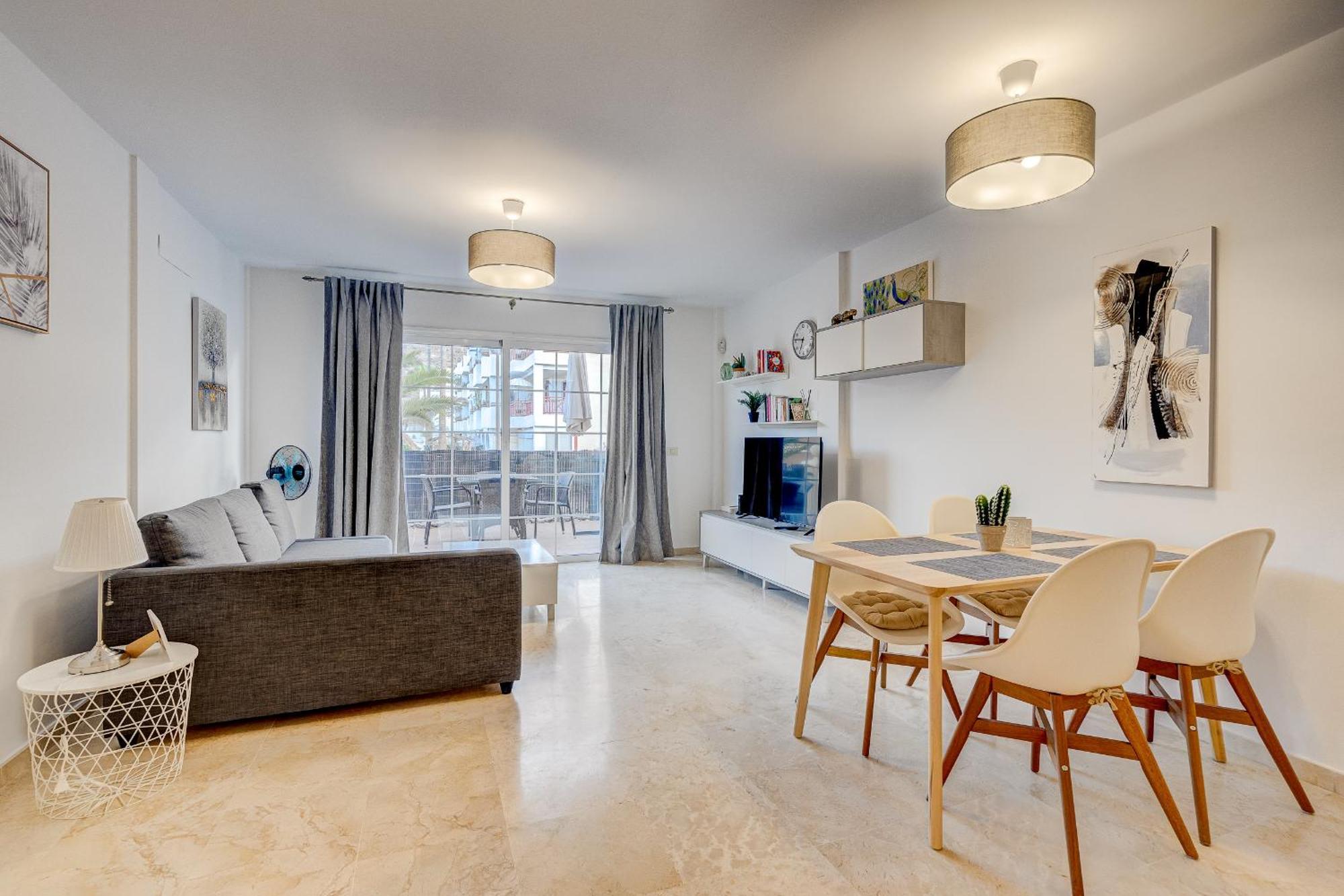 Paraiso Palm Mar Beautiful & Bright Renovated Apartment With Air Conditioning Luaran gambar